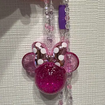 디즈니 빛나는 완구 미니 핑크