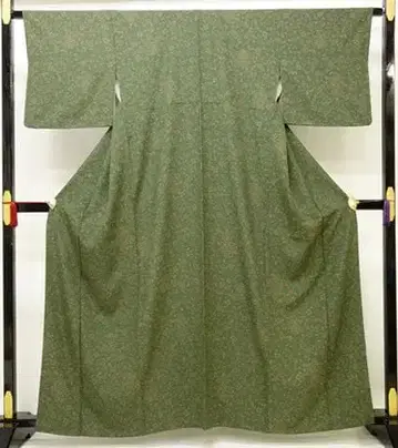 중고품 코몬 크레이프 원단 당초 무늬 멋짐 N71210-3