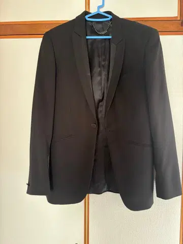 TOPMAN 블랙 테일러드 자켓 UK 34R