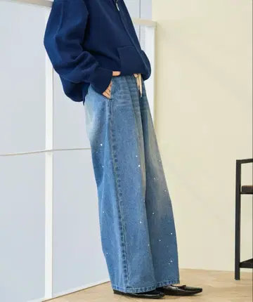 이지 데님 팬츠