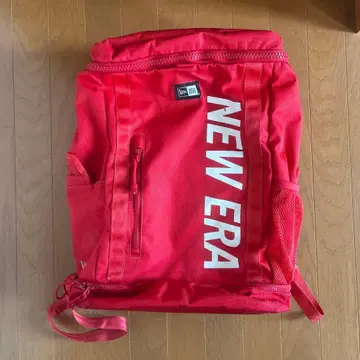 NEW ERA 레드 백팩
