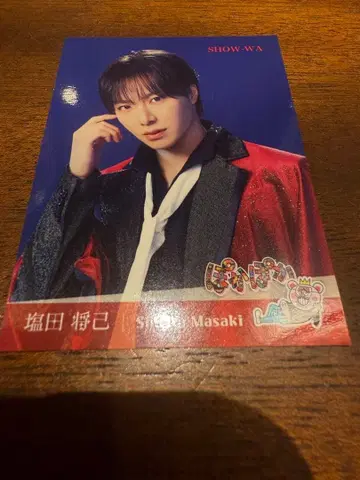 SHOW-WA 포카포카 스티커 시오타 마사키