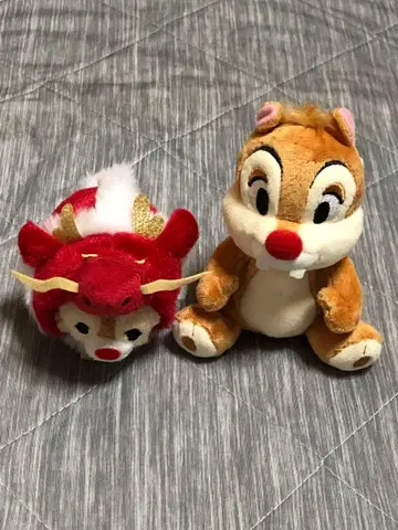 디즈니 썸썸 갑진년 인형 배지 데일