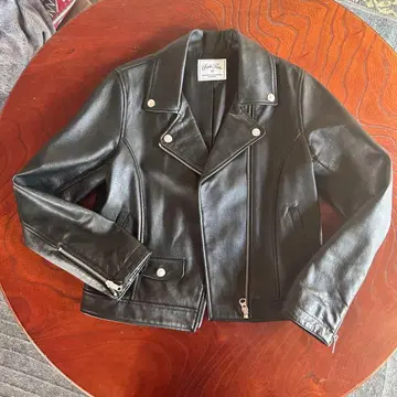 램 가죽 라이더 자켓
