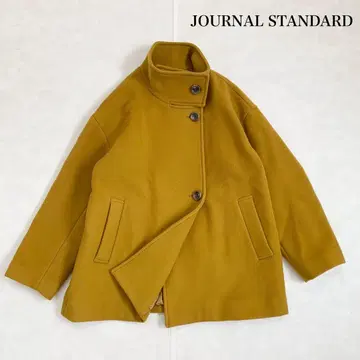 완판 저널 스탠다드 슈퍼 120 더블 비버 하이넥 코트