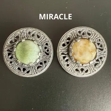MIRACLE 브로치 2점 묶음 판매