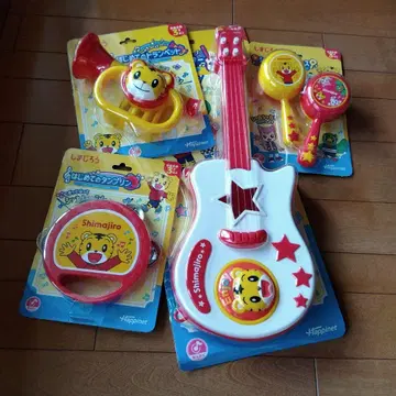 호비(시마지로) 처음 배우는 기타, 마라카스, 트럼펫, 탬버린 4세트
