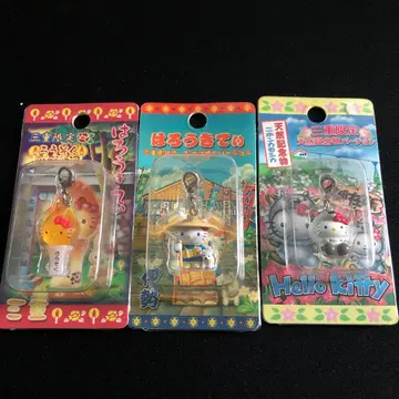 [ 미개봉 새상품 ] 지역 한정 키티 미에 한정 일본사슴 지퍼 마스코트