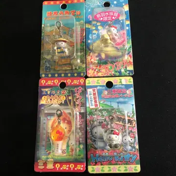 [ 미개봉 새상품 ] 지역 한정 키티 미에 한정 일본사슴 지퍼 마스코트