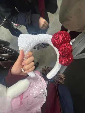 유니버셜 헬로키티 머리띠