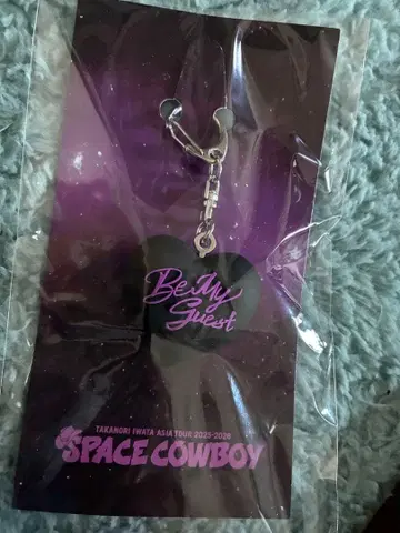 이와타 타카노리 SPACE COWBOY 하트 키링 (도쿄 회장 한정판)