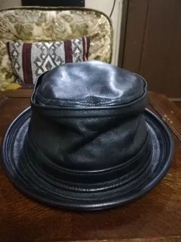 뉴욕 햇 포크 파이 램 가죽 XX-large