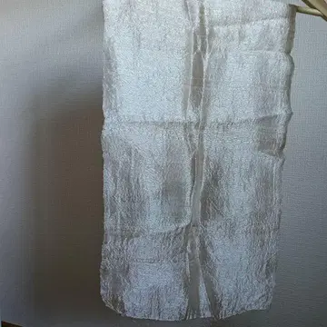 새상품 미사용 초목 염색 실크 스카프 야쿠시마 패션 후르츠 염색