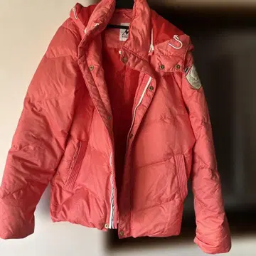 르꼬끄 스포르티브 코랄 핑크 다운 자켓 M