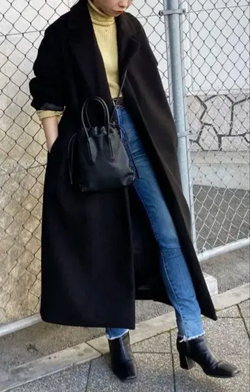 Ungrid 기모 루즈 체스터 코트