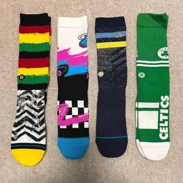 스탠스 삭스 STANCE SOCKS 양말 4족 세트