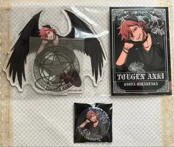 도겐안키 파보테리아 BIG 아크릴 스탠드 특전 캔뱃지 오이란자카 쿄야