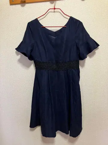 CECIL McBEE 세실 맥비 원피스 네이비 레이스 M