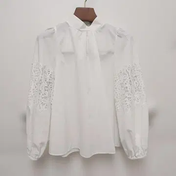 비아지오 블루 viaggioblu 소매 레이스 긴팔 블라우스