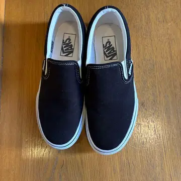 VANS 블랙 슬립온