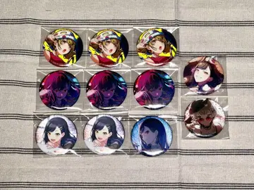 프로세카 아즈사와 코하네 시라이시 안 글리터 캔뱃지 그리캔 묶음 판매