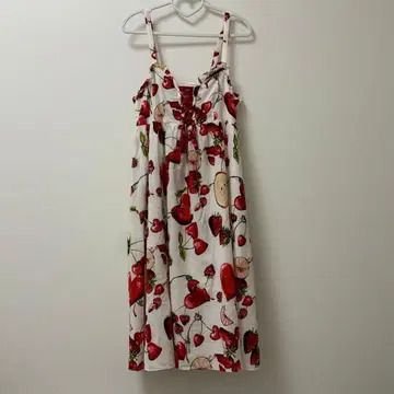 MILK 러브베리 원피스 화이트