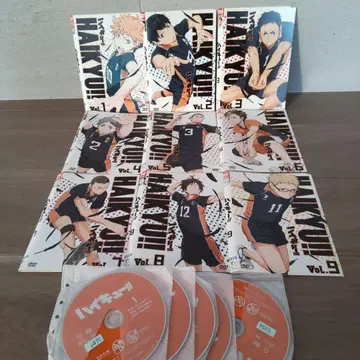하이큐!! DVD 1-9권 세트 전권 세트
