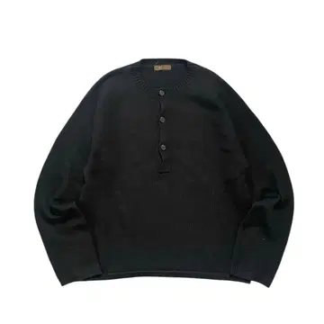 80s Y's for men archive 둥근넥 버튼업 니트