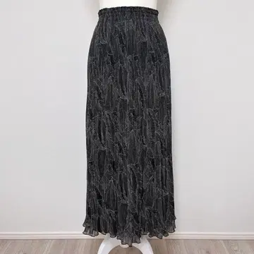 새상품급 롱 스커트 플리츠 스커트 리버서블 2way 올 패턴 무지