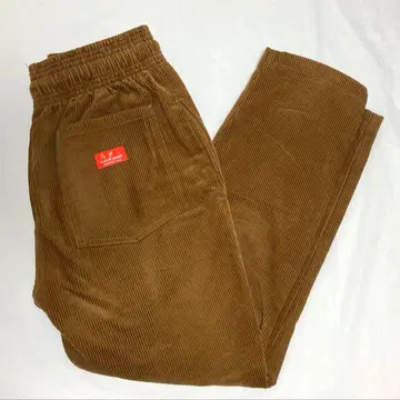 Cookman 쿠쿠만 s 사이즈 셰프 팬츠 코듀로이 브라운