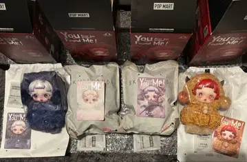 skullpanda you found me 4체 세트