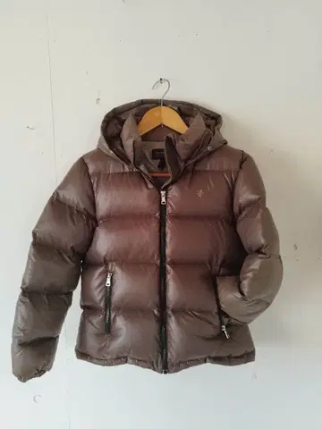Gymphlex 다운 자켓 12 브라운 다운 80/20 후드 부착