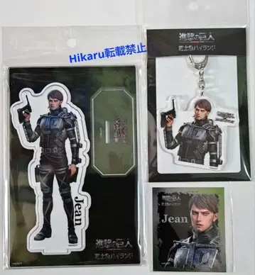 진격의 거인 장 아크릴 스탠드 아크릴 키링 스티커 후지큐