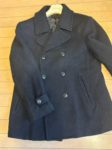 MENS UNIQLO 울 혼방 피 코트