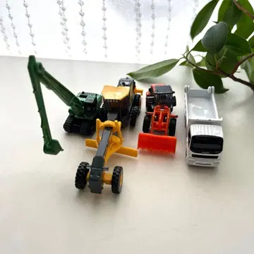 [토미카] 일하는 자동차 미니카 4대 세트