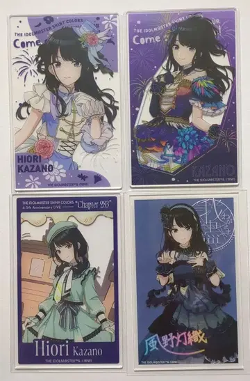 샤니마스 아이돌 마스터 카자노 히오리 아크릴 카드