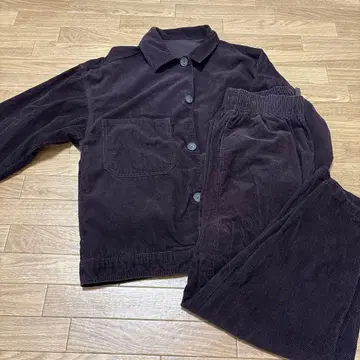 코듀로이 셰프 자켓 셋업