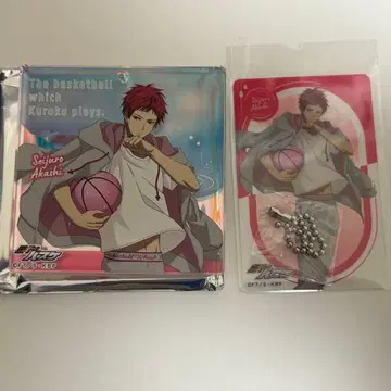 쿠로코의 농구 점프 페스타 오미쿠지 브로키 클리어 카드 아카시 세이쥬로