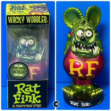 FUNKO 랫 핀크 피규어 메탈릭 그린 No.C