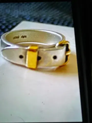 Small light 스몰 라이트 벨트 반지 8호