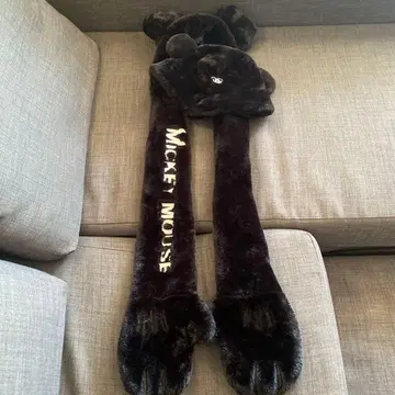 미키 귀도리 모자 2세트