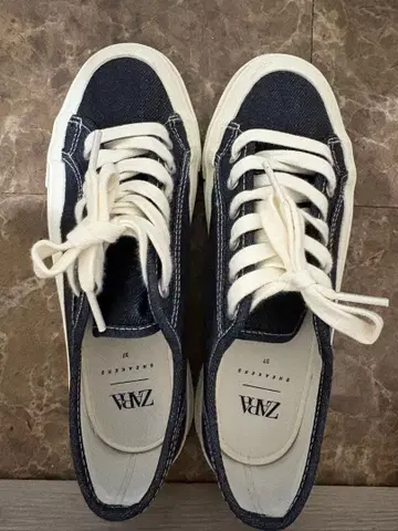 ZARA 데님 스니커즈 37