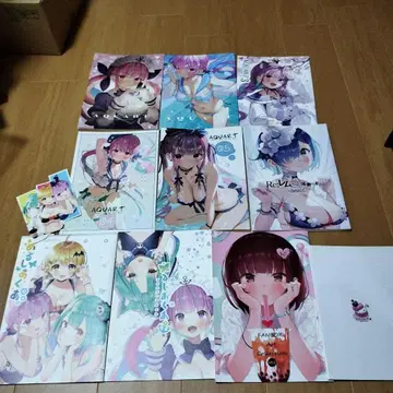 [단기 판매] 가오 fanbox art collection 등 묶음 판매