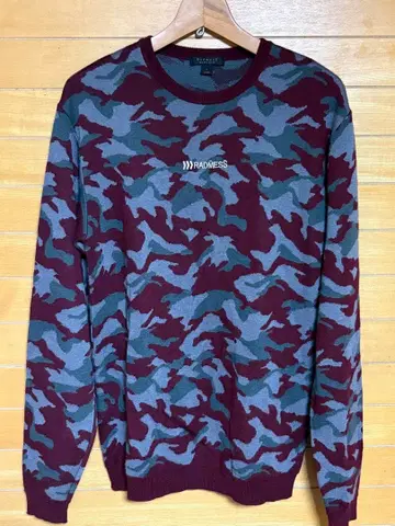 RadmesS MEN'S BIGI 카모플라주 스웨터