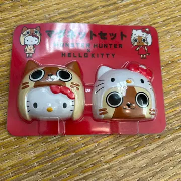 몬스터 헌터 헬로키티 아이루 마그넷