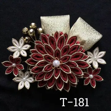 츠마미세이 공예 머리 장식 결혼식 성인식 졸업식 사전 촬영