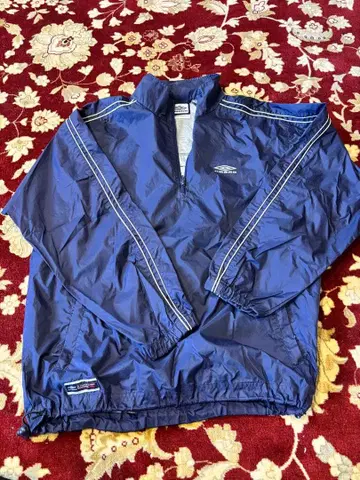 Umbro 나일론 자켓 M 네이비 드로 코드