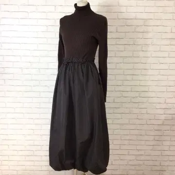 12.19 h346 어반 리서치 롱 터틀넥 원피스 38