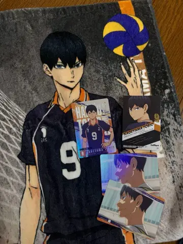 카게야마 토비오 타월 카드 4장 세트