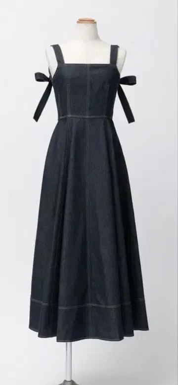 elu. 데님 원피스